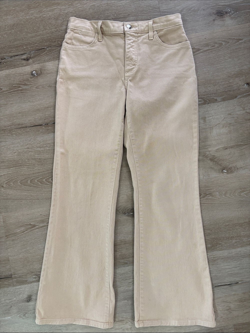 Not your daughter’s jeans Womens size 6P. Marilyn Tan Straight Wide Ankle